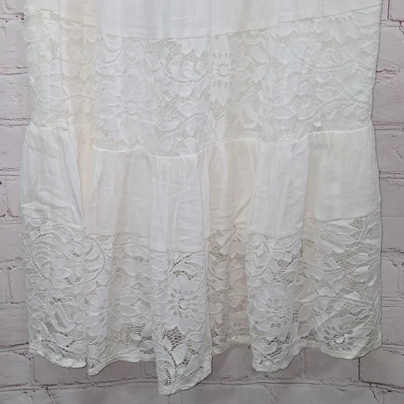 Lane Bryant Festi Eyelet & Gauze Midi Dress Womens Size 18/20 NWT - Picture 5 of 12